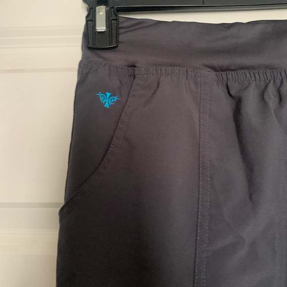 Med Couture pewter scrub pants XS petite (8744P) - Picture 2 of 7